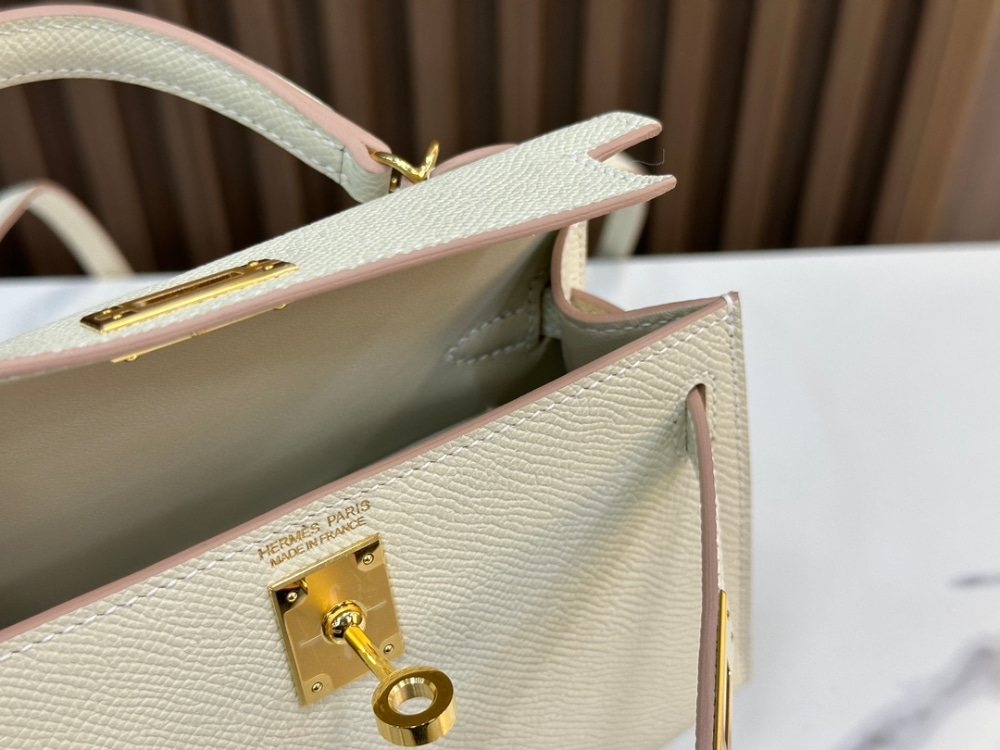 에르메스 미니 켈리백 금장